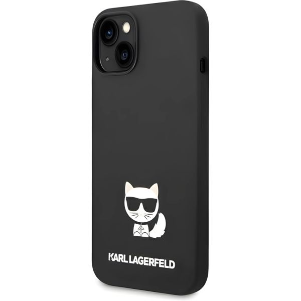 Coque Karl Lagerfeld KLHCP14MSLCTBK iPhone 14 Plus/15 Plus 6,7" hardcase black Silicone Choupette Body