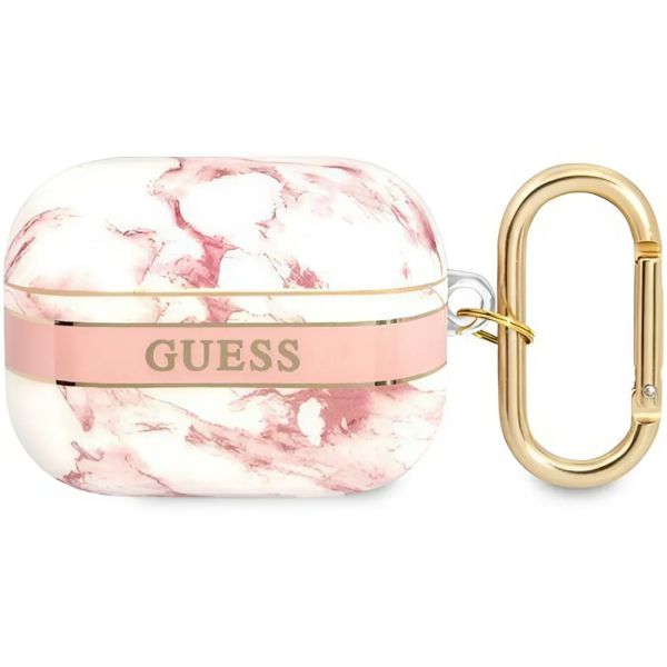 Coque AirPods Pro pink Marble Strap Collection