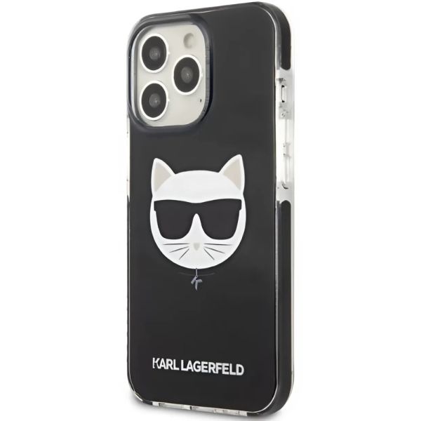 Coque Karl Lagerfeld KLHCP13LTPECK iPhone 13 Pro/13 6,1" hardcase black Choupette Head