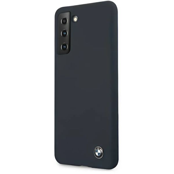 Coque BMW Samsung Galaxy S21 G991 navy hardcase Silicone Signature