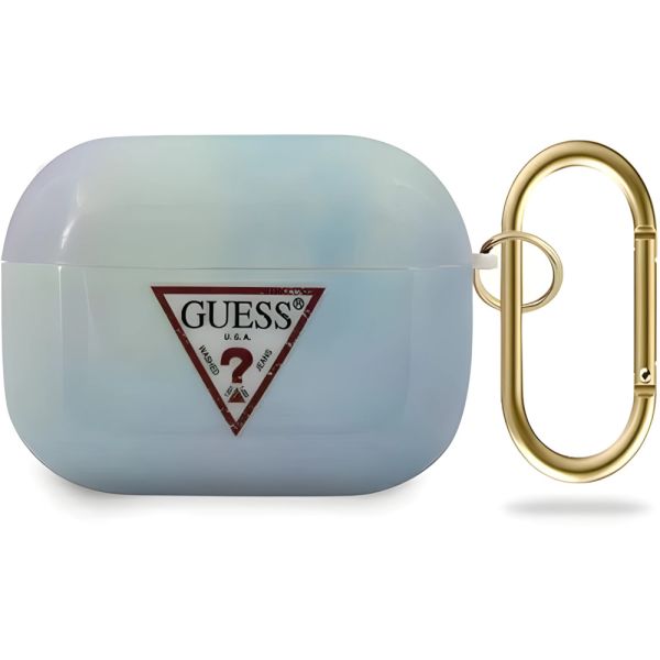 Coque Guess GUACAPTPUMCGC02 AirPods Pro blue Tie & Dye Collection