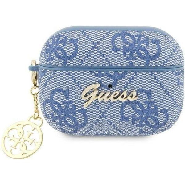Coque Guess GUAP2G4GSMB AirPods Pro 2 (2022/2023) blue 4G Charm Collection