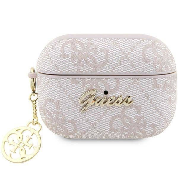 Coque Guess GUAP2G4GSMP AirPods Pro 2 (2022/2023) pink 4G Charm Collection
