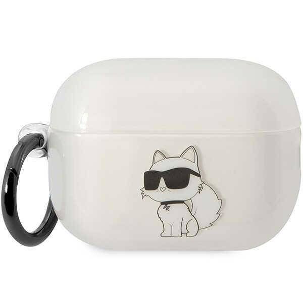 Coque Karl Lagerfeld KLAP2HNCHTCT Airpods Pro 2 (2022/2023) transparent Ikonik Choupette