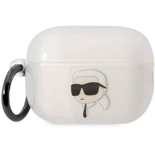 Coque Karl Lagerfeld KLAP2HNIKTCT Airpods Pro 2 (2022/2023) transparent  Ikonik Karl Lagerfeld
