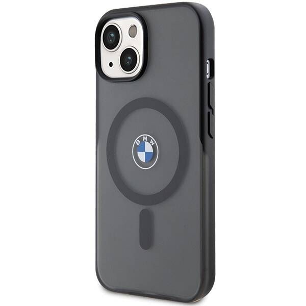 Coque BMW iPhone 15 Plus/14 Plus 6.7" black hardcase IML Signature MagSafe