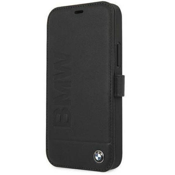 Coque BMW iPhone 12 mini 5,4" black book Signature