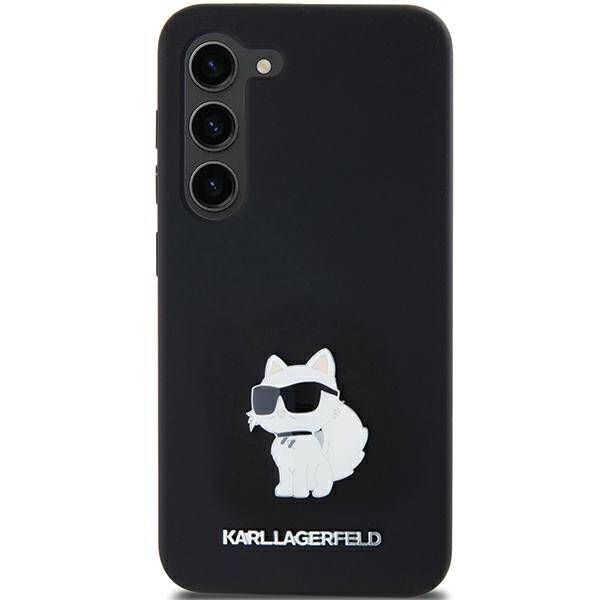 Coque Karl Lagerfeld KLHCSA55SMHCNPK Samsung Galsxy A55 A556 black hardcase Silicone Choupette