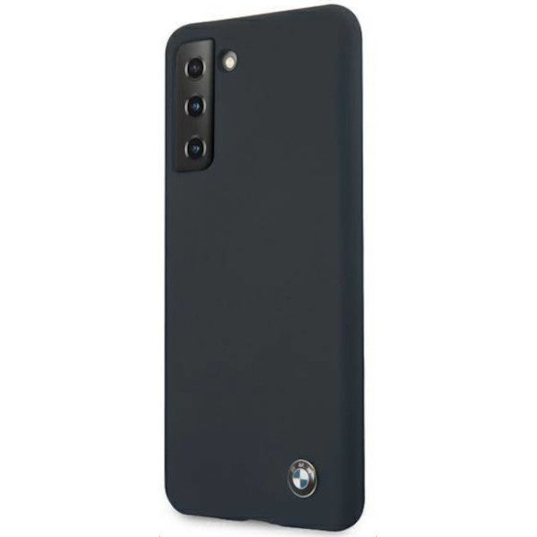 Coque BMW Samsung Galaxy S21+ G996 navy hardcase Silicone Signature