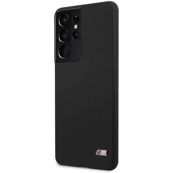 Coque BMW Samsung Galaxy S21 Ultra G998 black Silicone M Collection