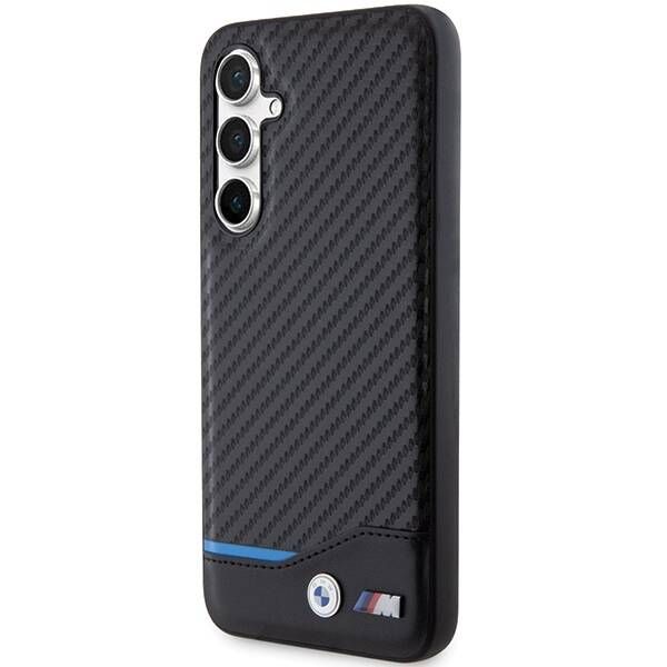 Coque BMW Samsung Galaxy S23 FE S711black Leather Carbon