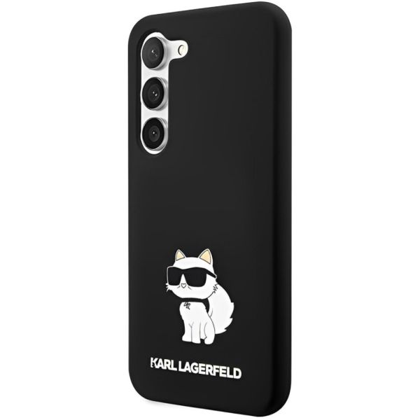 Coque Karl Lagerfeld KLHCS24MSNCHBCK Samsung Galaxy S24+ S926 hardcase black Silicone Choupette