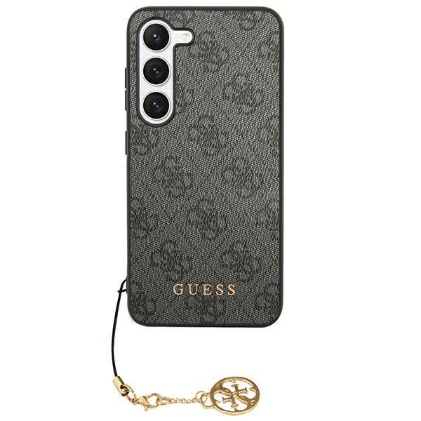 Coque Guess Samsung Galaxy S24+ S926 black hardcase 4G Charms Collection