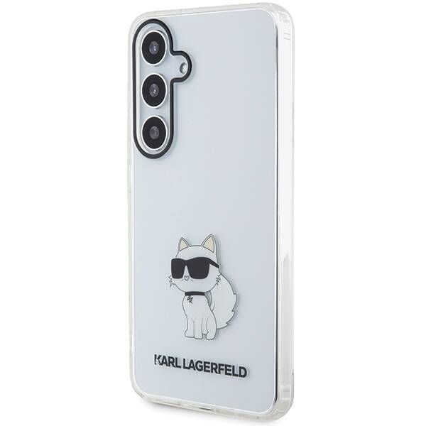 Coque Karl Lagerfeld KLHCS24MHNCHTCT Samsung Galaxy S24+ S926 transparent hardcase IML Choupette