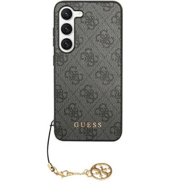 Coque Guess Samsung Galaxy  S24 Ultra S928 black hardcase 4G Charms Collection
