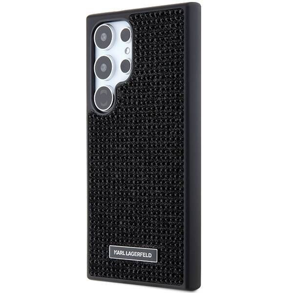 Coque Karl Lagerfeld KLHCS24LHDSPRK Samsung Galaxy S24 Ultra S928 hardcase black Rhinestone Metal Logo