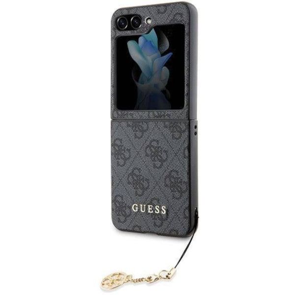 Coque Samsung Galaxy Z Flip5 grey hardcase 4G Charms Collection