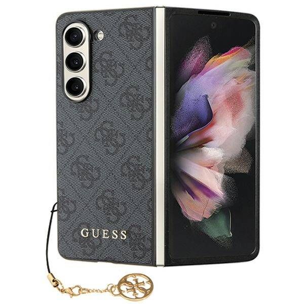 Coque Guess Samsung Galaxy Z Fold5 grey hardcase 4G Charms Collection
